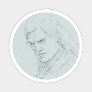 Geralt of Rivia - The Witcher Magnet